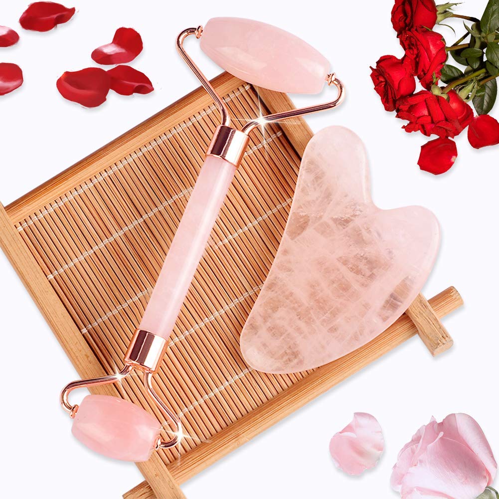 Rodillo Facial Y Gua Sha